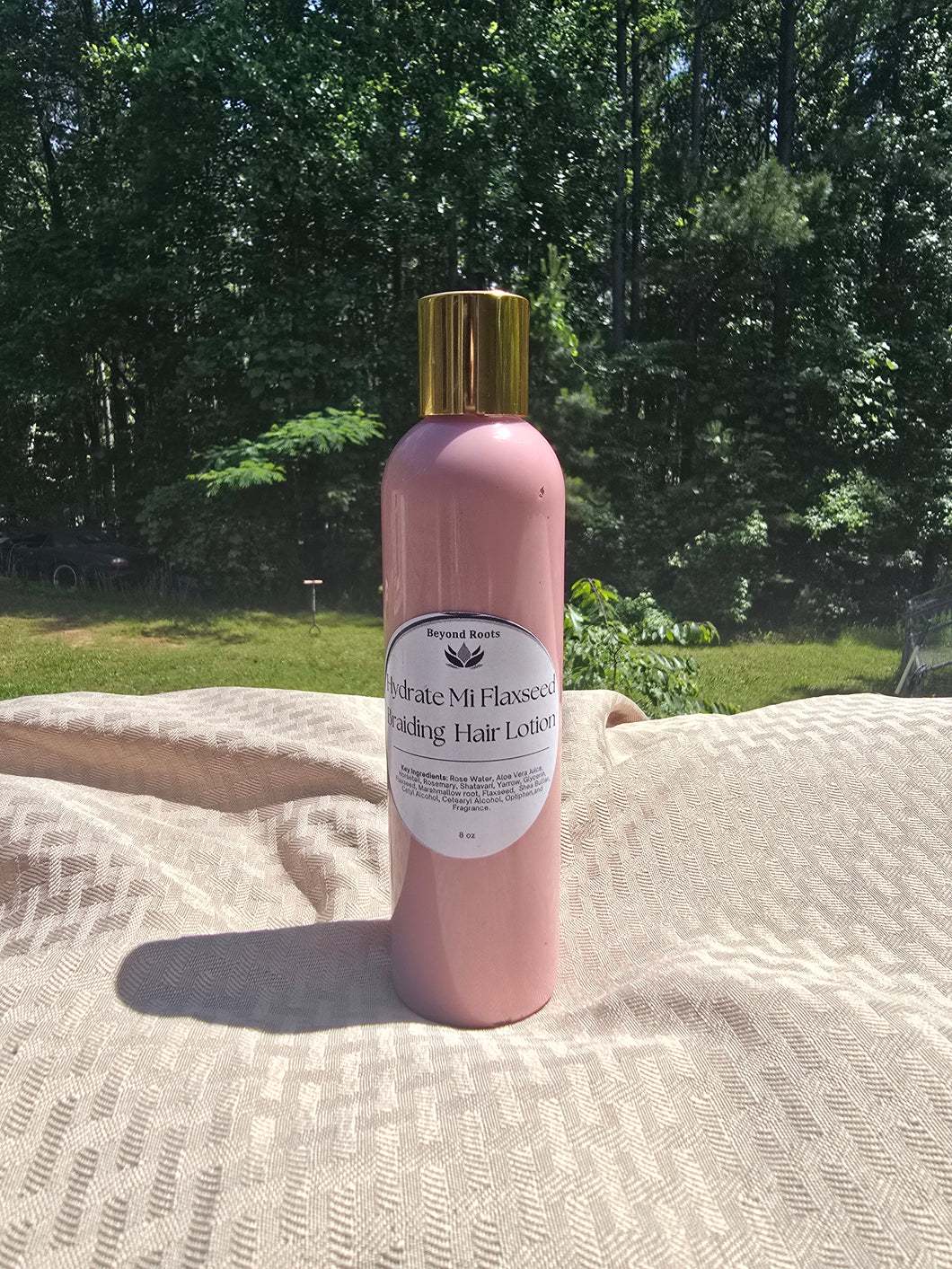 Hydrate Mi Flaxseed Braiding Hair Lotion - Beyond Roots Premium Hair Care Products